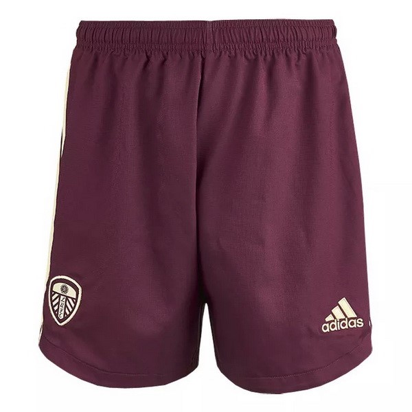 Pantalones Leeds United Replica Tercera Ropa 2020/21 Borgona